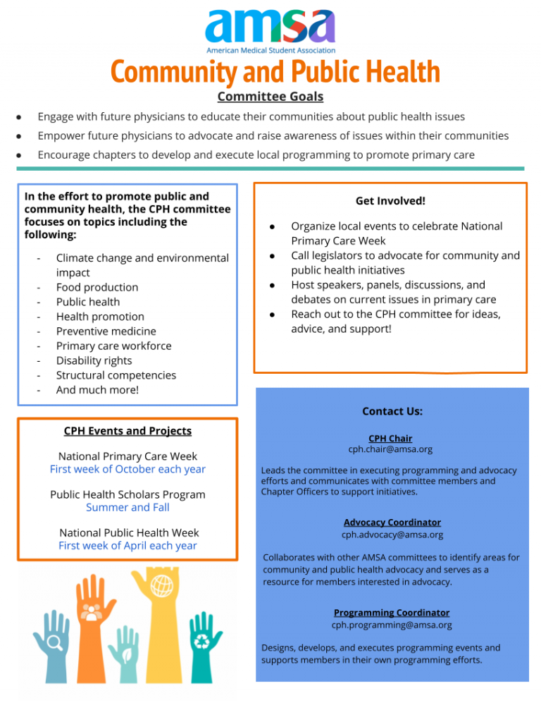 Community & Public Health AMSA