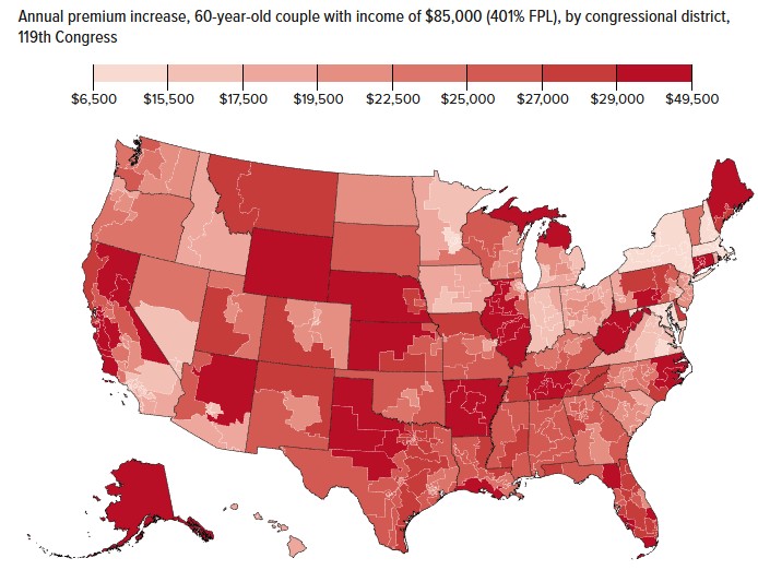 Marketplace Enrollees In Every Congressional District Face Steep Premium Increases Unless Tax Credit Enhancements Are Extended, CBPP